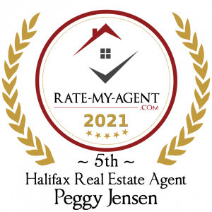Rate My Agent 2021-Top Agent-Peggy Jensen-Halifax-Dartmouth-Awards-Realtor